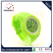 Cheap Big Watches with Silicone Straps Custom Made Watch (DC-1308)